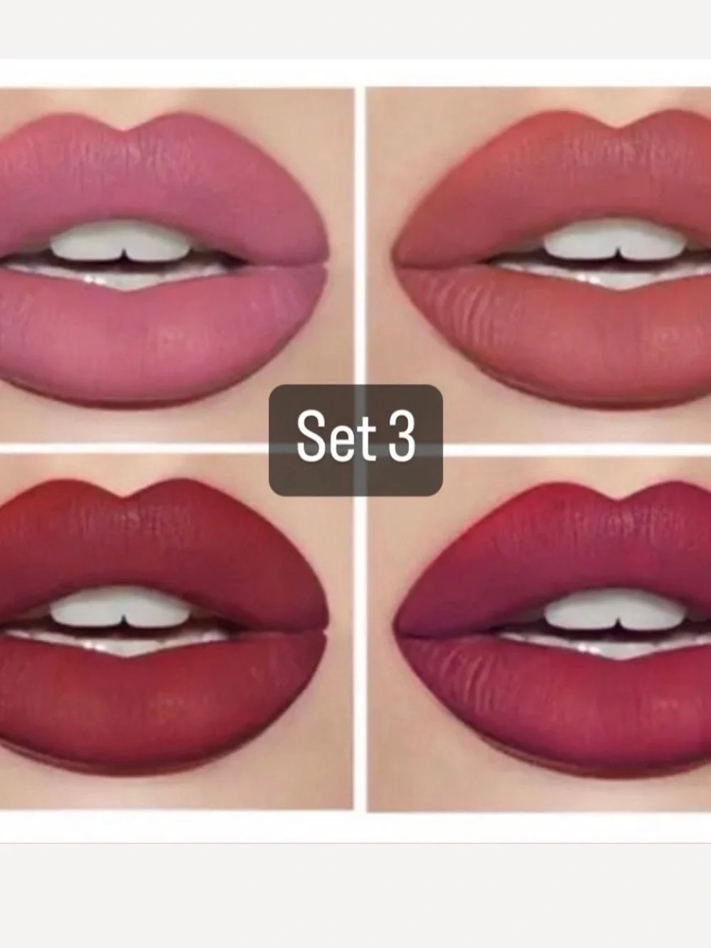 Matte Stick Lipsticks 3 Sets